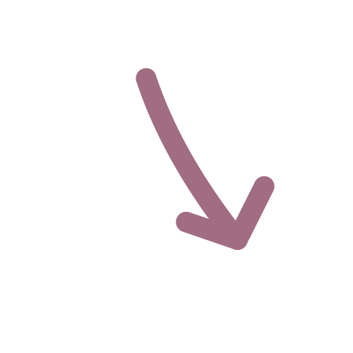 A purple arrow pointing down and to the right.